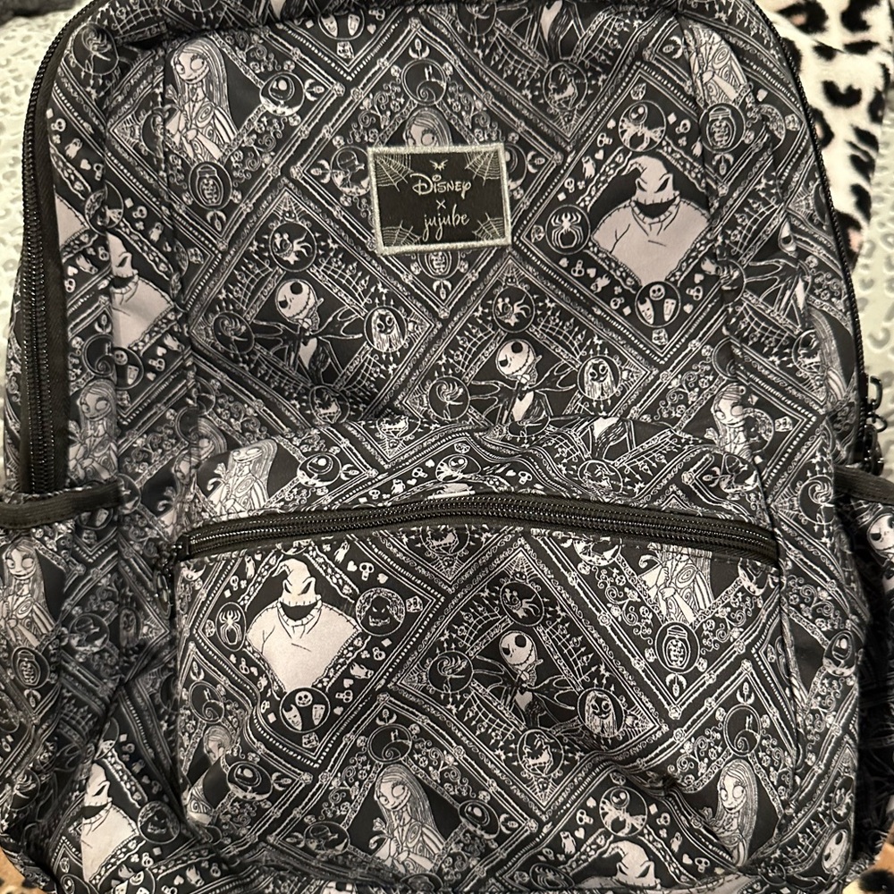 Ju-ju-Be Nightmare Before Christmas Diaper Backpack + changing mat